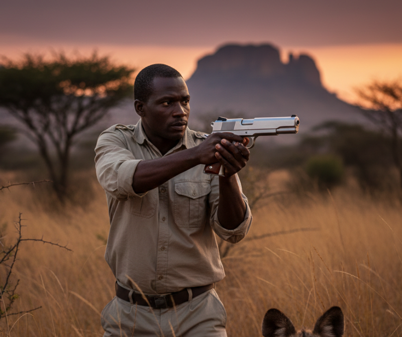 Aksa AK1911 Matt Chrome | Self-Defense Tool | Matt Chrome